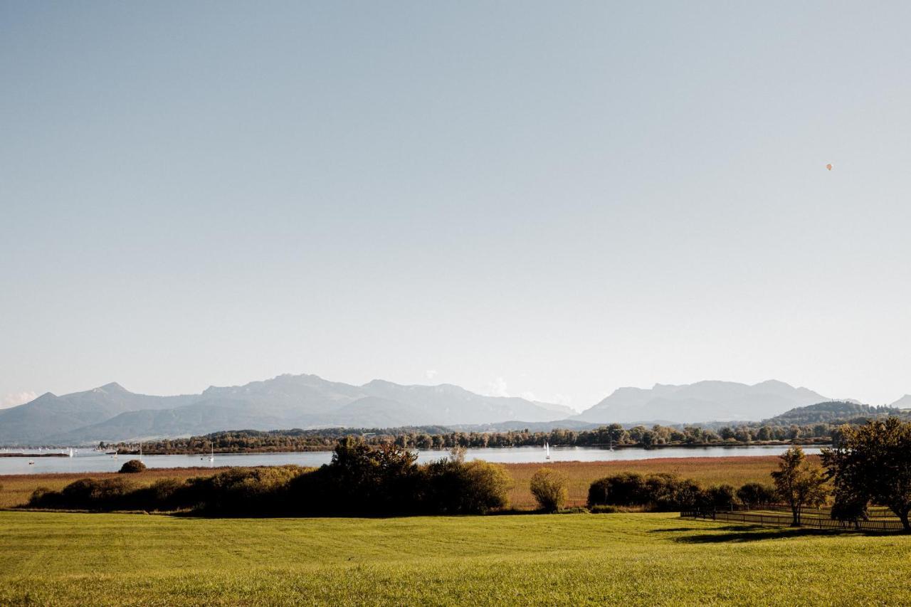 Chiemsee Ferienwohnung Gartenblick Prien am Chiemsee Zewnętrze zdjęcie